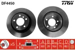 Tarcza hamulcowa TRW DF4450