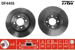 Tarcza hamulcowa TRW DF4455 - fot.1