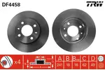 Tarcza hamulcowa TRW DF4458 - fot.1