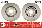 Tarcza hamulcowa TRW DF4476 - fot.1
