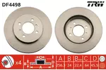 Tarcza hamulcowa TRW DF4498 - fot.1