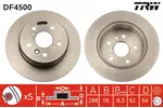 Tarcza hamulcowa TRW DF4500