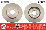Tarcza hamulcowa TRW DF4503