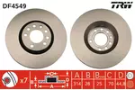 Tarcza hamulcowa TRW DF4549