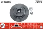 Tarcza hamulcowa TRW DF4690BS