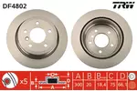 Tarcza hamulcowa TRW DF4802