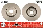 Tarcza hamulcowa TRW DF4804