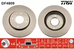 Tarcza hamulcowa TRW DF4809 - fot.1