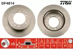 Tarcza hamulcowa TRW DF4814 - fot.1