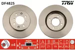 Tarcza hamulcowa TRW DF4825 - fot.1