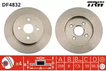 Tarcza hamulcowa TRW DF4832 - fot.1
