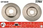 Tarcza hamulcowa TRW DF4848
