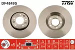 Tarcza hamulcowa TRW DF4849S - fot.2