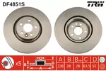 Tarcza hamulcowa TRW DF4851S - fot.1