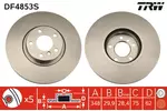 Tarcza hamulcowa TRW DF4853S