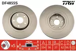 Tarcza hamulcowa TRW DF4855S - fot.1
