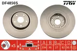 Tarcza hamulcowa TRW DF4856S - fot.1