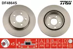 Tarcza hamulcowa TRW DF4864S
