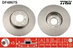 Tarcza hamulcowa TRW DF4867S - fot.1