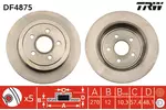Tarcza hamulcowa TRW DF4875