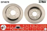 Tarcza hamulcowa TRW DF4878