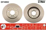 Tarcza hamulcowa TRW DF4882