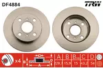 Tarcza hamulcowa TRW DF4884