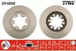Tarcza hamulcowa TRW DF4898