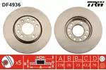 Tarcza hamulcowa TRW DF4936