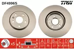 Tarcza hamulcowa TRW DF4996S - fot.1