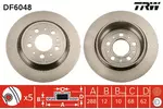 Tarcza hamulcowa TRW DF6048
