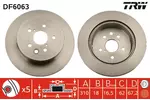 Tarcza hamulcowa TRW DF6063 - fot.1