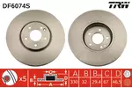 Tarcza hamulcowa TRW DF6074S