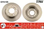 Tarcza hamulcowa TRW DF6106