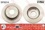 Tarcza hamulcowa TRW DF6214 - fot.1