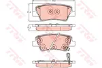 Klocki hamulcowe - komplet TRW GDB2242