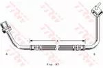 Przewód hamulcowy elastyczny TRW PHD253