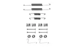 Zestaw dodatków szczęk hamulcowych TRW SFK91
