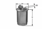 Filtr paliwa CLEAN FILTER DN1911