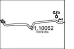 Rura wydechowa MTS 01.10062 (Z przodu)