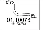 Rura wydechowa MTS 01.10073 (Z przodu)