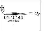 Rura wydechowa MTS 01.10144 (Z przodu)