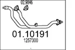 Rura wydechowa MTS 01.10191 (Z przodu)