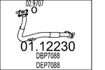 Rura wydechowa MTS 01.12230 (Z przodu)