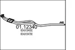 Rura wydechowa MTS 01.12340