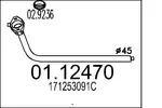 Rura wydechowa MTS 01.12470