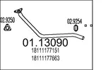 Rura wydechowa MTS 01.13090