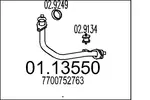 Rura wydechowa MTS 01.13550 (Z przodu)