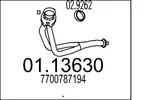 Rura wydechowa MTS 01.13630 (Z przodu)