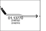 Rura wydechowa MTS 01.13770